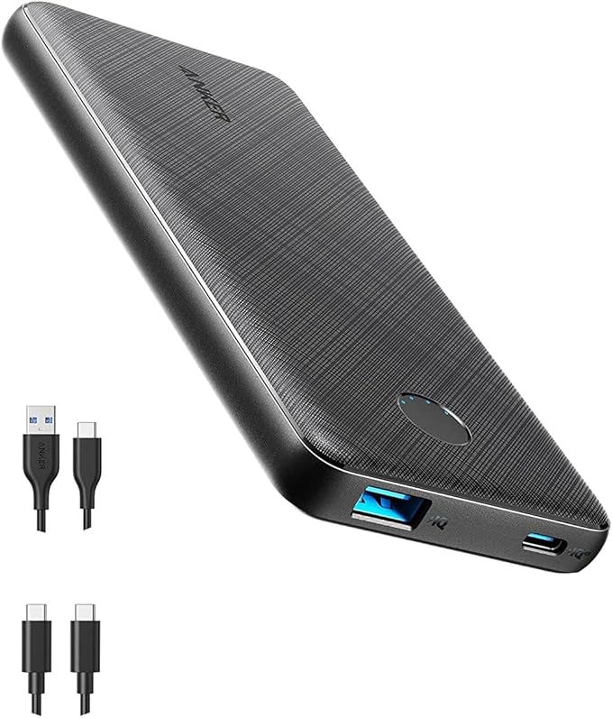 Anker Portable Charger, USB-C PortableCharger 10000mAh