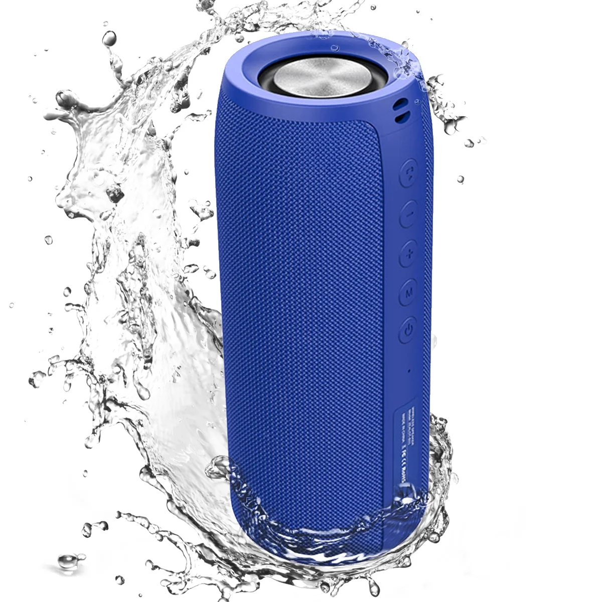 Aursear Portable Bluetooth Speaker,Waterproof Wireless Speaker with Loud Stereo Sound,TWS Pairing for Home,Party,Blue