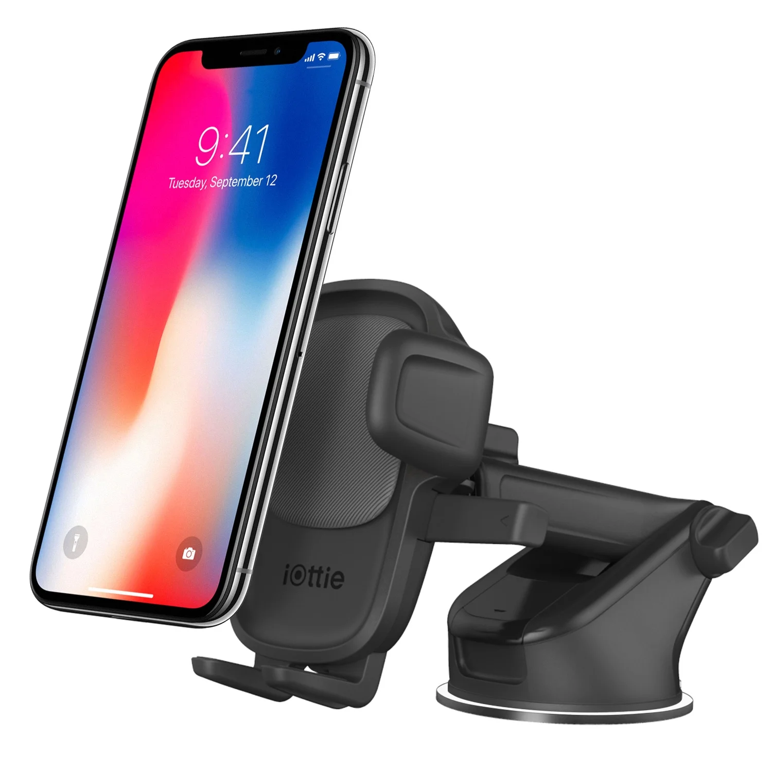 Ottie Easy One Touch 5 Universal Dashboard & Windshield Car Mount and Phone Holder